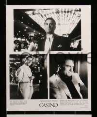 5m241 CASINO presskit w/ 12 stills '95 Martin Scorsese, Robert De Niro & Sharon Stone, Joe Pesci