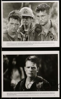 5m242 CASUALTIES OF WAR presskit w/ 13 stills '89 Michael J. Fox, Sean Penn, Brian De Palma!
