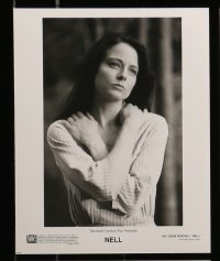 5m382 NELL presskit w/ 8 stills '94 Jodie Foster, Liam Neeson, directed by Michael Apted!