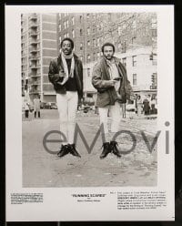 5m431 RUNNING SCARED presskit w/ 14 stills '86 Gregory Hines & Billy Crystal are Chicago's finest!