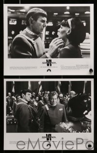 5m453 STAR TREK VI presskit w/ 18 stills '91 William Shatner, Leonard Nimoy, DeForest Kelley