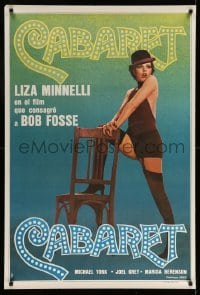 5p001 CABARET Argentinean R70s Liza Minnelli sings & dances in Nazi Germany, directed by Fosse!
