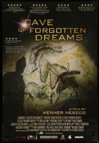5p055 CAVE OF FORGOTTEN DREAMS Canadian 1sh '10 Werner Herzog directed, Chauvet Cave drawings!
