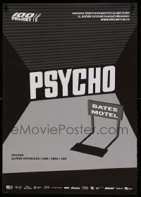 5p406 PSYCHO Czech 24x33 R09 Janet Leigh, Anthony Perkins, Alfred Hitchcock, different!