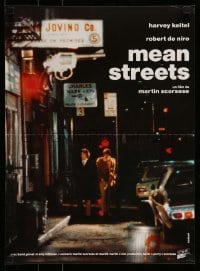 5p677 MEAN STREETS French 16x22 R80s Scorsese, Robert De Niro, Keitel, different image!