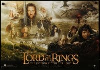 5p007 LORD OF THE RINGS TRILOGY Swiss '03 Peter Jackson, Tolkein, cool montage image!