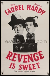 5r064 BABES IN TOYLAND 1sh R60s great image of Laurel & Hardy, Revenge is Sweet!