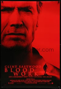 5r121 BLOOD WORK DS 1sh '02 Clint Eastwood directs & stars, Jeff Daniels!