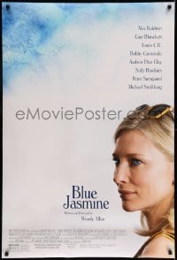 5r124 BLUE JASMINE DS 1sh '13 Alec Baldwin, wonderful close-up of Cate Blanchett!