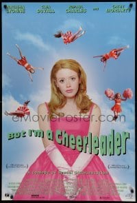 5r146 BUT I'M A CHEERLEADER 1sh '99 close-up of Natasha Lyonne in pink dress!
