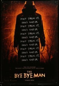 5r147 BYE BYE MAN teaser DS 1sh '16 Doug Jones in the title role, don't say it... don't think it!