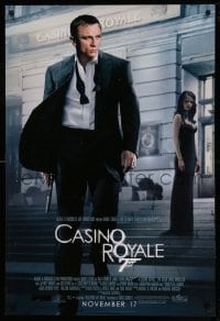 5r157 CASINO ROYALE advance DS 1sh '06 Daniel Craig as James Bond & sexy Eva Green!