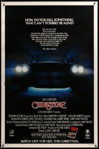 5r178 CHRISTINE advance 1sh '83 written by Stephen King, directed by John Carpenter, killer car!