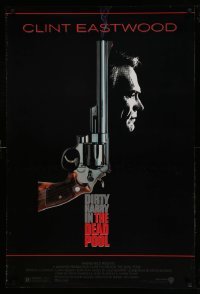 5r226 DEAD POOL 1sh '88 Clint Eastwood as tough cop Dirty Harry, cool gun image!