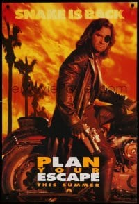 5r275 ESCAPE FROM L.A. teaser 1sh '96 John Carpenter, Kurt Russell returns as Snake Plissken!