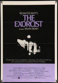 5r279 EXORCIST 1sh '74 William Friedkin horror classic, William Peter Blatty!