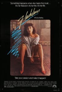 5r301 FLASHDANCE 1sh '83 sexy dancer Jennifer Beals, take your passion and make it happen!