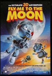 5r306 FLY ME TO THE MOON advance DS 1sh '08 Tim Curry, Robert Patrick, cute sci-fi animation!