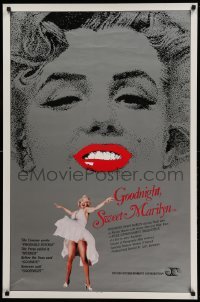 5r345 GOODNIGHT SWEET MARILYN 1sh '89 Paula Lane as Monroe, classic flying skirt image!
