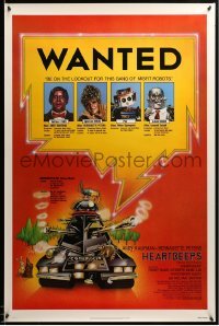 5r382 HEARTBEEPS 1sh '81 Andy Kaufman, Bernadette Peters, really wacky robots!