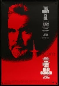 5r421 HUNT FOR RED OCTOBER 1sh '90 Russian military submarine captain Sean Connery!