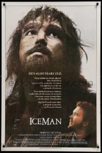 5r429 ICEMAN 1sh '84 Fred Schepisi, John Lone is an unfrozen 40,000 year-old neanderthal caveman!