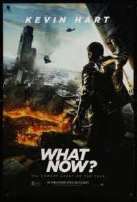 5r472 KEVIN HART: WHAT NOW? teaser DS 1sh '16 comedy event of the year, World War Z parody image!