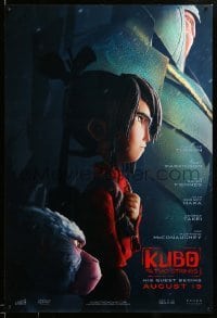 5r482 KUBO & THE TWO STRINGS int'l advance DS 1sh '16 voices of Mara, Theron, McConaughey, Fiennes