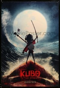 5r483 KUBO & THE TWO STRINGS teaser DS 1sh '16 voices of Mara, Theron, McConaughey, Fiennes, Takei