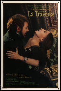 5r490 LA TRAVIATA int'l 1sh '83 Franco Zeffirelli, Placido Domingo, great romantic image, opera!
