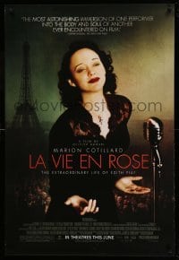 5r491 LA VIE EN ROSE advance 1sh '07 Marion Cotillard as most famous French singer Edith Piaf!