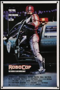 5r719 ROBOCOP 1sh '87 Paul Verhoeven classic, Peter Weller is part man, part machine, all cop!