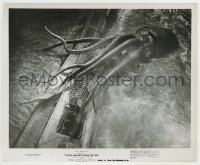 5s027 20,000 LEAGUES UNDER THE SEA 8.25x10 still R63 great overhead shot of giant squid attacking!