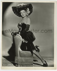 5s058 ANN SHERIDAN 8.25x10 still '44 full-length sexy portrait in fishnets & skimpy outfit!