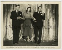 5s066 ANNABEL TAKES A TOUR 8x10.25 still '38 Lucille Ball on stage with Jack Oakie & Ralph Forbes!