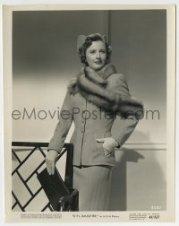 5s078 B.F.'S DAUGHTER 8.25x10.25 still '48 great full-length portrait of pretty Barbara Stanwyck!