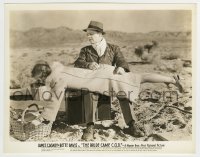 5s122 BRIDE CAME C.O.D. 8x10.25 still '41 James Cagney pulls cactus needles from Bette Davis!