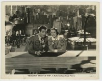 5s123 BROADWAY MELODY OF 1938 8x10.25 still '37 Eleanor Powell & Robert Taylor sitting & smiling!