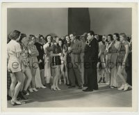 5s124 BROADWAY MELODY OF 1938 candid 8.25x10 still '38 lots of sexy ladies w/ director & other man!
