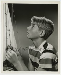 5s172 CLAUDE JARMAN JR 8.25x10 still '48 great c/u with model sailboat from Sun Comes Up!