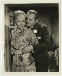 5s180 COME & GET IT 8.25x10 still '36 Edward Arnold holding beautiful Frances Farmer from behind!
