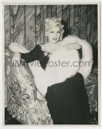 5s216 DIAMOND LIL stage play 8x10.25 still '49 Mae West's Eve Wygod hairdo valued at $435,000!