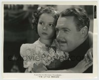 5s493 LITTLE PRINCESS 8.25x10 still '39 c/u of Shirley Temple with arms around Ian Hunter's neck!