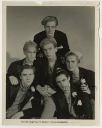 5s495 LITTLE TOUGH GUYS IN SOCIETY 8x10.25 still '38 great posed portrait of all the kids!
