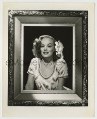 5s551 MASK OF DIMITRIOS 8.25x10 still '44 picture perfect frame girl Faye Emerson by Bert Six!