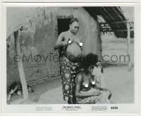 5s563 MIGHTY JUNGLE 8.25x10 still '64 topless native girl sits in front of her pregnant mother!