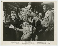 5s568 MISFITS 8x10.25 still '61 Clark Gable, Monty Clift, sexy Marilyn Monroe with paddle-ball!