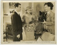 5s590 MURDER WITH PICTURES 8x10 still '36 Benny Baker photographs Lew Ayres & Joyce Compton!