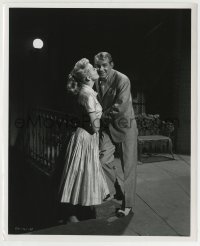 5s596 MY SISTER EILEEN 8.25x10 still '55 Bob Fosse & Janet Leigh do a romantic dance by Van Pelt!
