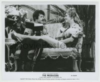 5s685 PRODUCERS 8.25x10 still '67 Mel Brooks classic, sexy Renee Taylor & Dick Shawn as Hitler!